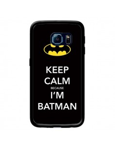 Coque Keep Calm because I'm Batman pour Samsung Galaxy S6...