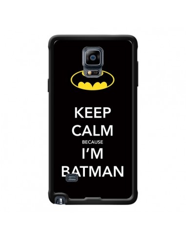 Coque Keep Calm because I'm Batman pour Samsung Galaxy Note 4 - Nico