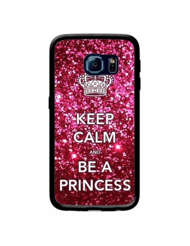 Coque Keep Calm and Be A Princess pour Samsung Galaxy S6 Edge - Nico