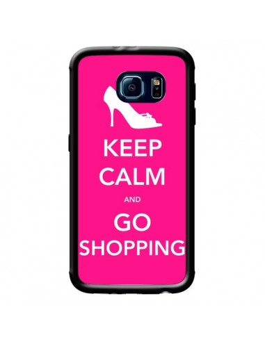 Coque Keep Calm and Go Shopping pour Samsung Galaxy S6 - Nico