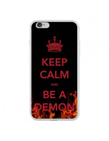 Coque iPhone 6 Plus et 6S Plus Keep Calm and Be A Demon - Nico