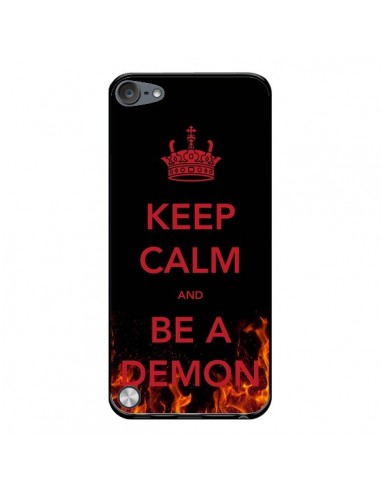 Coque Keep Calm and Be A Demon pour iPod Touch 5/6 et 7 - Nico
