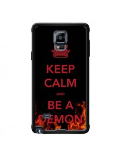 Coque Keep Calm and Be A Demon pour Samsung Galaxy Note 4...