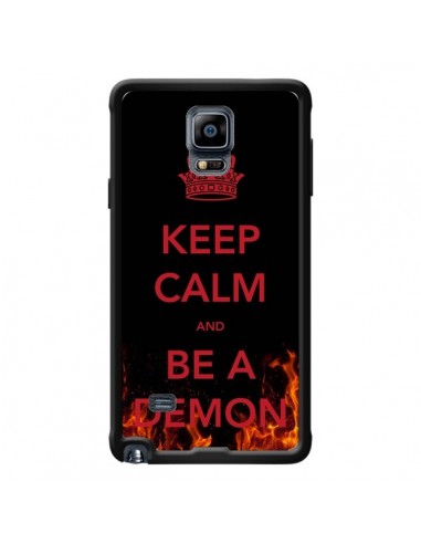 Coque Keep Calm and Be A Demon pour Samsung Galaxy Note 4 - Nico