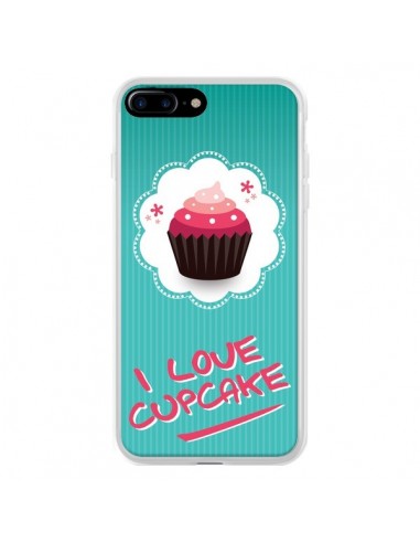 Coque iPhone 7 Plus et 8 Plus Love Cupcake - Nico