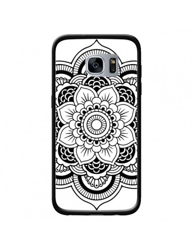 Coque Mandala Noir Azteque pour Samsung Galaxy S7 - Nico