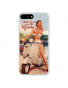 Coque iPhone 7 Plus et 8 Plus Pin Up With Love From the...