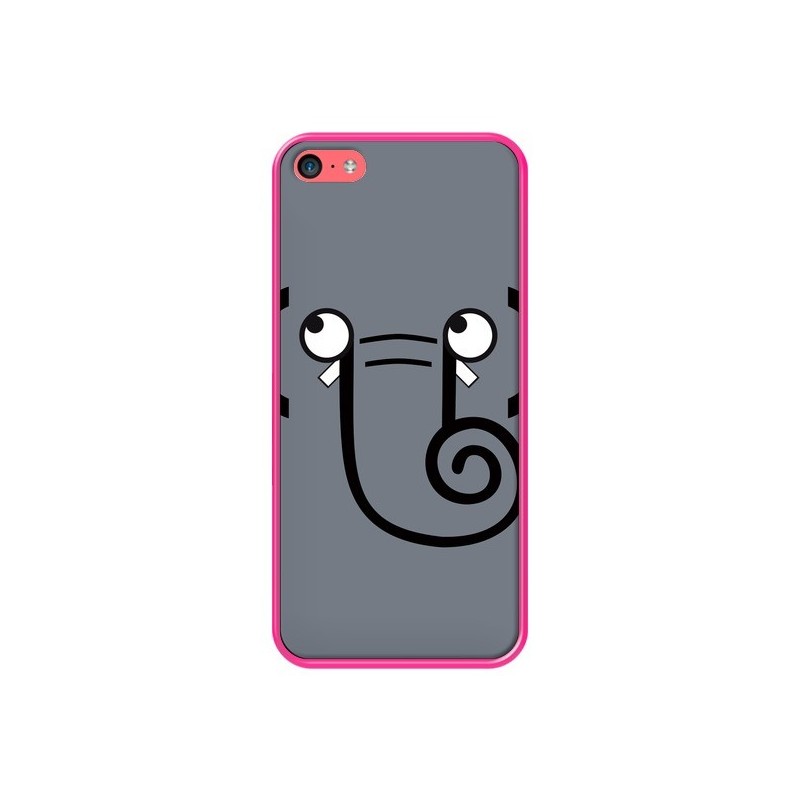 Coque iPhone 5C L'Eléphant - Nico