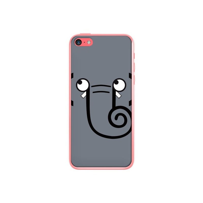 Coque iPhone 5C L'Eléphant - Nico