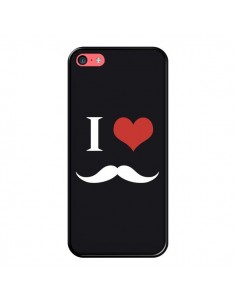 Coque iPhone 5C I Love Moustache - Nico