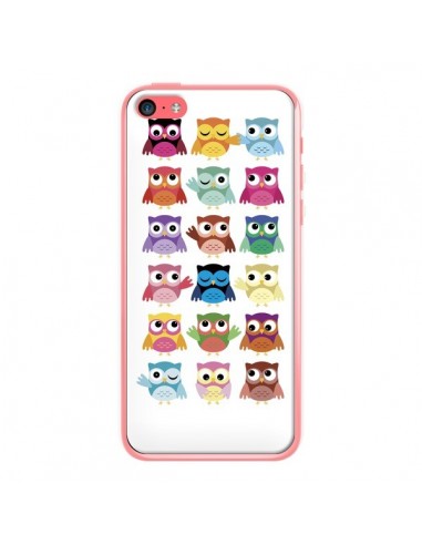 Coque iPhone 5C Lucie La Chouette - Nico