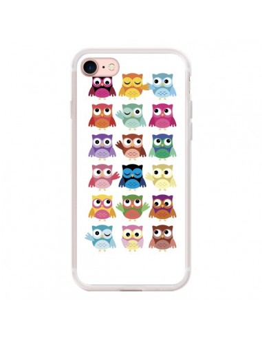 Coque iPhone 7/8 et SE 2020 Lucie La Chouette - Nico