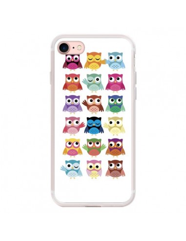 Coque iPhone 7/8 et SE 2020 Lucie La Chouette - Nico