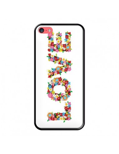 Coque iPhone 5C Love Fleurs - Nico