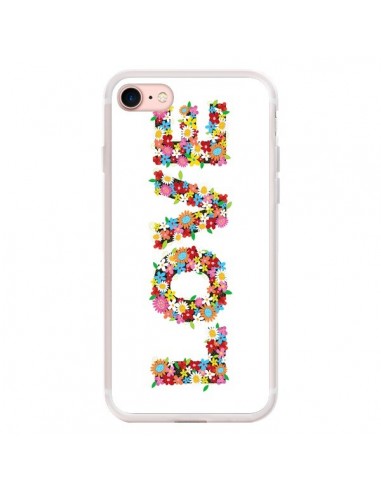 Coque iPhone 7/8 et SE 2020 Love Fleurs - Nico