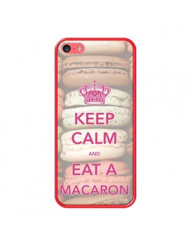 Coque iPhone 5C Keep Calm and Eat A Macaron - Nico