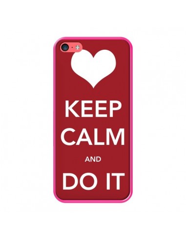 Coque iPhone 5C Keep Calm and Do It - Nico