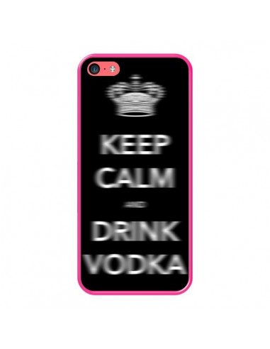 Coque iPhone 5C Keep Calm and Drink Vodka - Nico