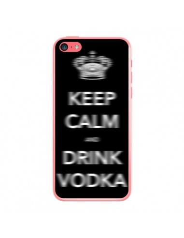 Coque iPhone 5C Keep Calm and Drink Vodka - Nico
