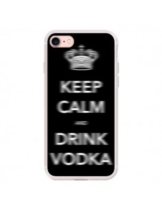 Coque iPhone 7/8 et SE 2020 Keep Calm and Drink Vodka - Nico
