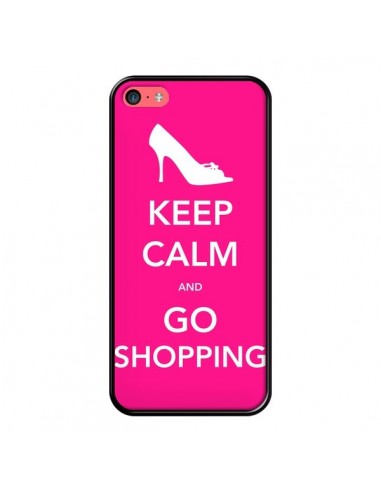 Coque iPhone 5C Keep Calm and Go Shopping - Nico