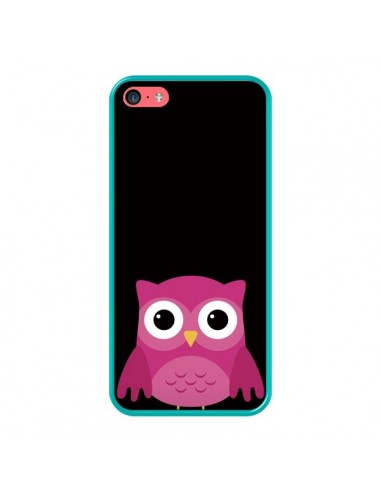 Coque iPhone 5C Chouette Pascaline - Nico