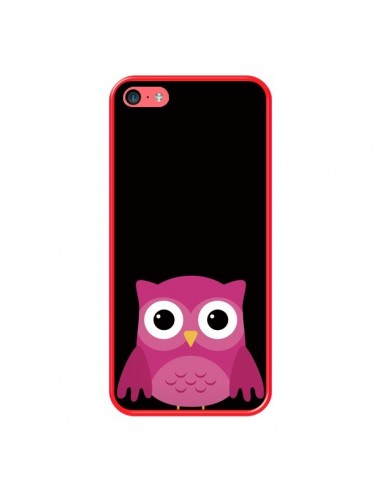 Coque iPhone 5C Chouette Pascaline - Nico