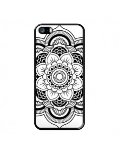 Coque iPhone 5/5S et SE Mandala Noir Azteque - Nico