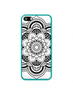 Coque iPhone 5/5S et SE Mandala Noir Azteque - Nico 2