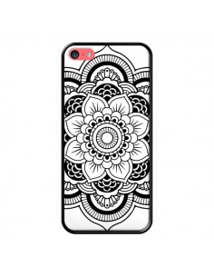 Coque iPhone 5C Mandala Noir Azteque - Nico