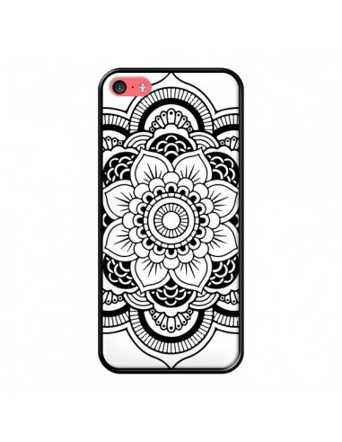 Coque iPhone 5C Mandala Noir Azteque - Nico