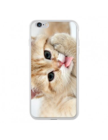 Coque iPhone 6 Plus et 6S Plus Chat Cat Tongue - Laetitia