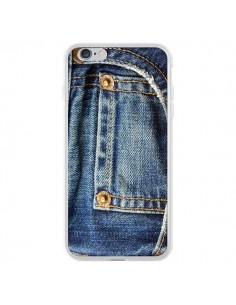 Coque iPhone 6 Plus et 6S Plus Jean Bleu Vintage - Laetitia