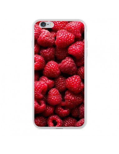 Coque iPhone 6 Plus et 6S Plus Framboises Raspberry Fruit - Laetitia