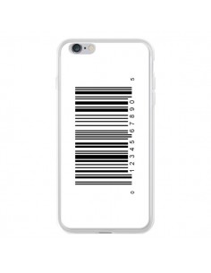Coque iPhone 6 Plus et 6S Plus Code Barres Noir - Laetitia