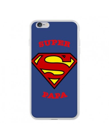 Coque iPhone 6 Plus et 6S Plus Super Papa Superman - Laetitia