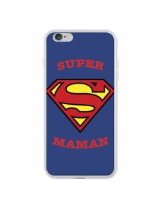 Coque iPhone 6 Plus et 6S Plus Super Maman Superman -...