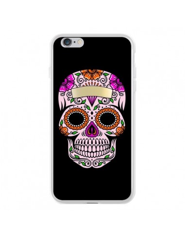 Coque iPhone 6 Plus et 6S Plus Tête de Mort Mexicaine Multicolore - Laetitia