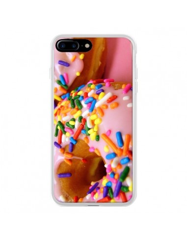 Coque iPhone 7 Plus et 8 Plus Donuts Rose Candy Bonbon - Laetitia