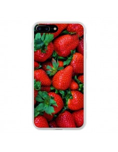 Coque iPhone 7 Plus et 8 Plus Fraise Strawberry Fruit -...