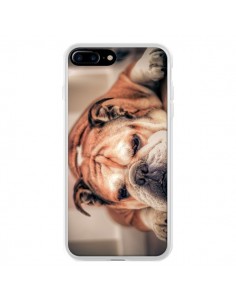 Coque iPhone 7 Plus et 8 Plus Chien Bulldog Dog - Laetitia