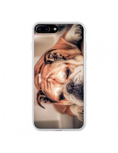 Coque iPhone 7 Plus et 8 Plus Chien Bulldog Dog - Laetitia