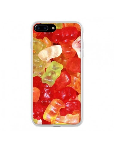 Coque iPhone 7 Plus et 8 Plus Bonbon Ourson Multicolore Candy - Laetitia