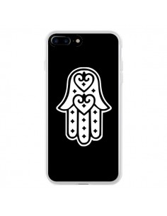 Coque iPhone 7 Plus et 8 Plus Main de Fatma Oeil Noir -...