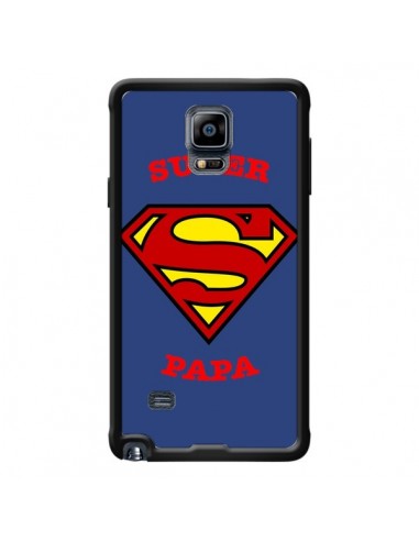 Coque Super Papa Superman pour Samsung Galaxy Note 4 - Laetitia