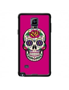 Coque Tête de Mort Mexicaine Rose Fushia pour Samsung...