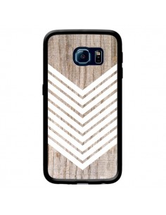 Coque Tribal Aztèque Bois Wood Flèche Blanc pour Samsung...