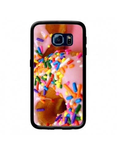 Coque Donuts Rose Candy Bonbon pour Samsung Galaxy S6 Edge - Laetitia