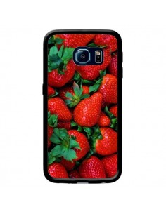 Coque Fraise Strawberry Fruit pour Samsung Galaxy S6 Edge...