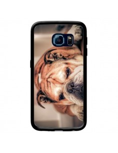 Coque Chien Bulldog Dog pour Samsung Galaxy S6 Edge -...